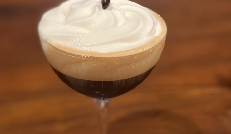 Parmesan Cream Espresso&nbsp;Martini